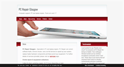 Desktop Screenshot of pcrepairglasgow.com